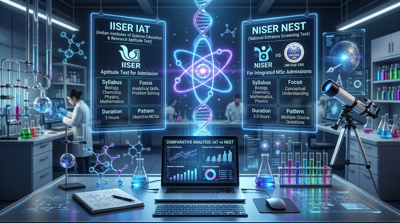 Comprehensive IISER IAT vs NISER NEST Guide